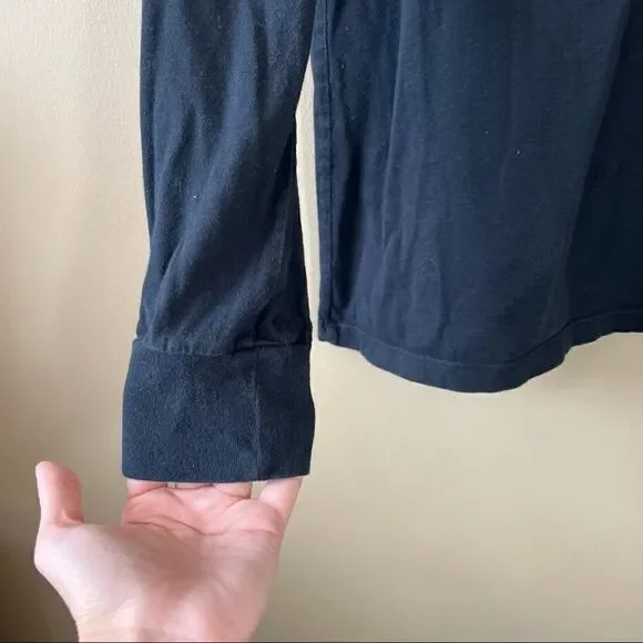 ✨ Harley Davidson Women’s Black long Sleeve Top Hollywood California XL - Picture 9 of 9